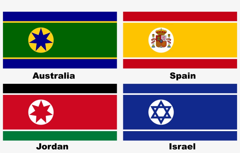 Redesignsflags In The Style Of North Korea's Flag - Flag, transparent png #439992