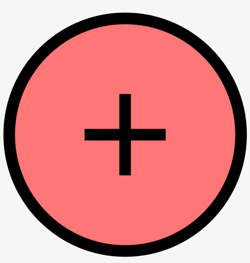 File - Ione Positivo - Svg - Cross, transparent png #4300091