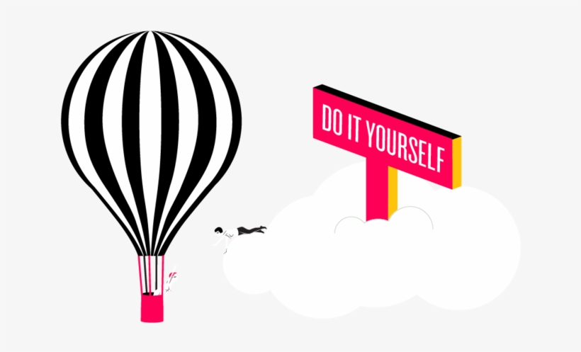 More Interested In The Retro Jams Stay Gold Holds Its - Hot Air Balloon, transparent png #4300148