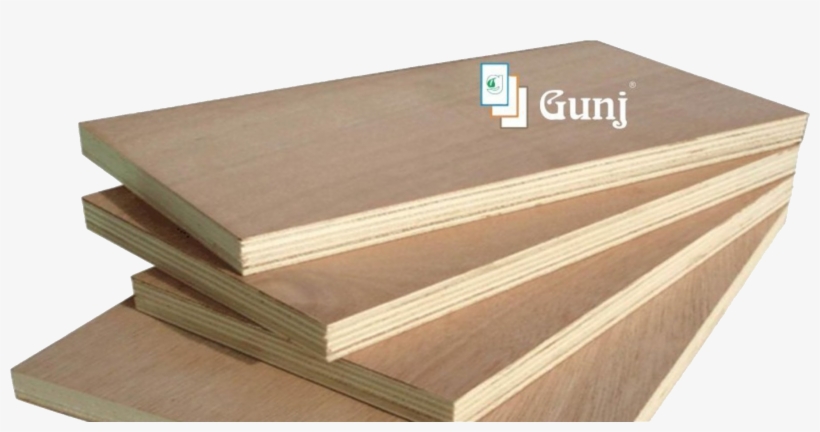 “think Ply, Think Gunj ” Gunj Is One Of The Top Brands - Plywood, transparent png #4300231
