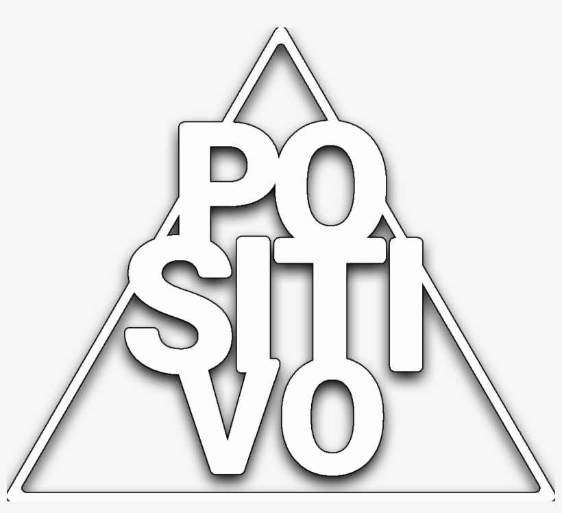 Positivo Logo Blanco - Graphic Design, transparent png #4300554