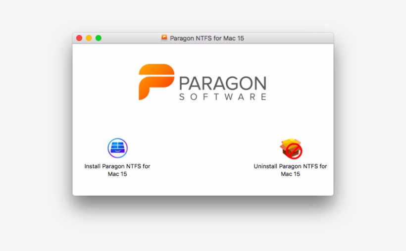 Uninstall Paragon Ntfs For Mac Os X - Paragon Ntfs 15 Serial Key, transparent png #4300620