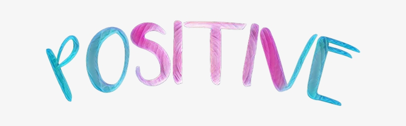 Positive Positivo Ingles Inglés Word Freetoedit - Number, transparent png #4301020