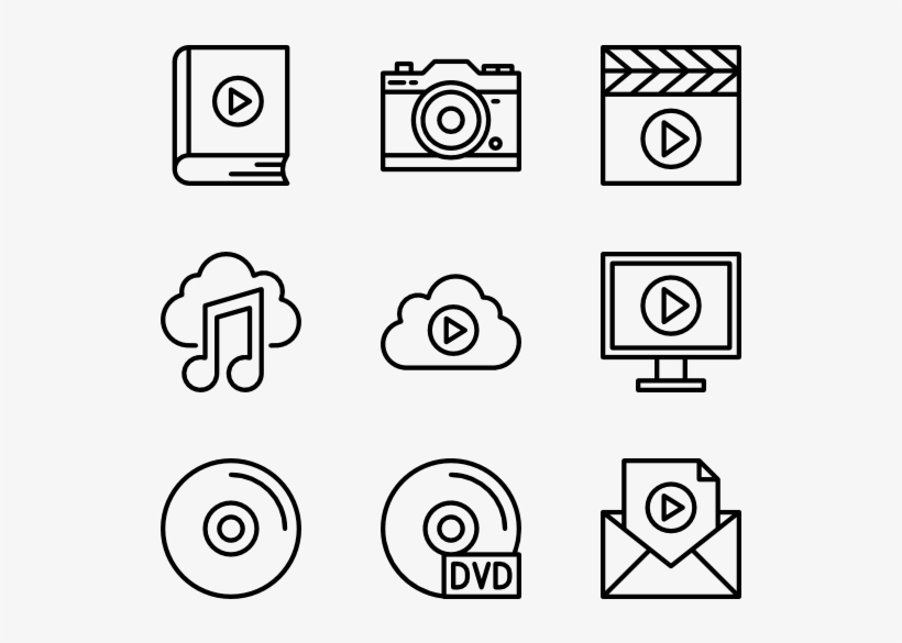 Multimedia - Manufacture Icon, transparent png #4301680