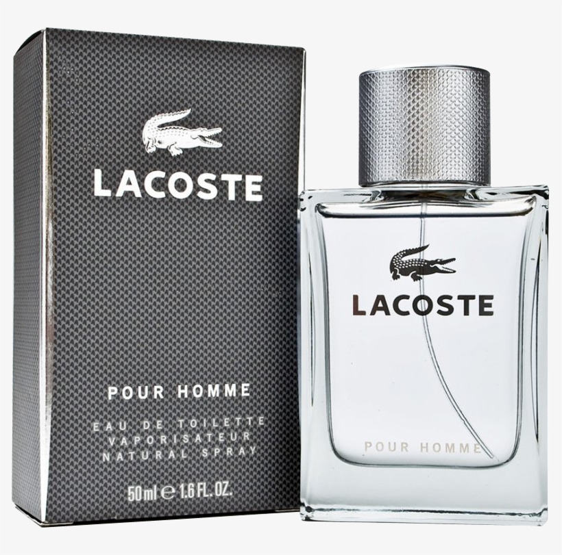 Lacoste Grey 50ml Edt - Lacoste Pour Homme 50 Ml, transparent png #4302090