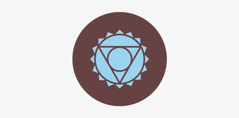 The Throat Chakra - Throat Chakra Symbol, transparent png #4302117
