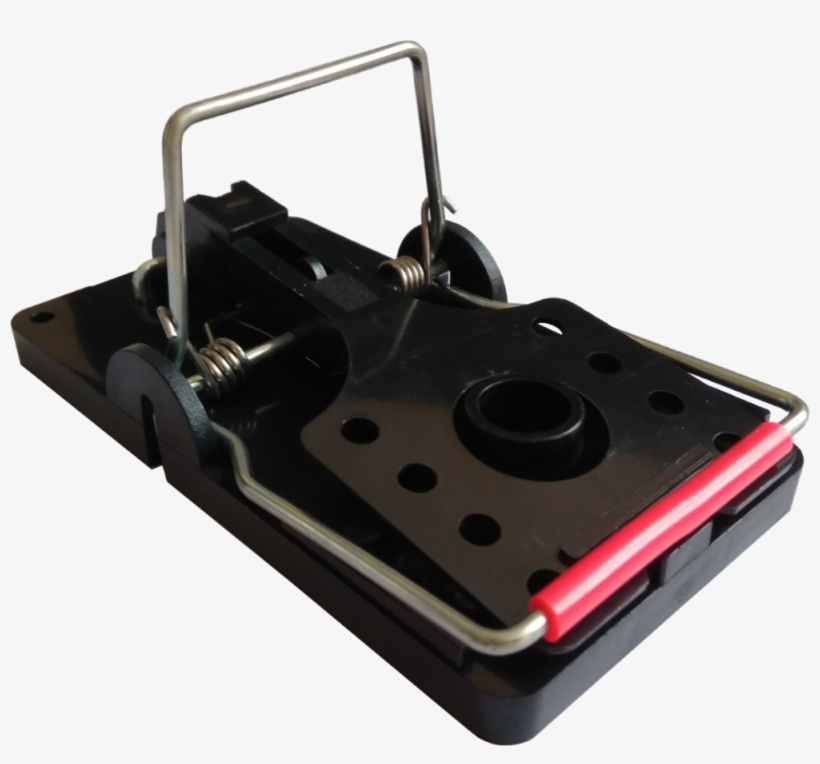 Pest Repeller Black Plastic Snap Mouse Trap Mouse Traps - Gadget, transparent png #4302139