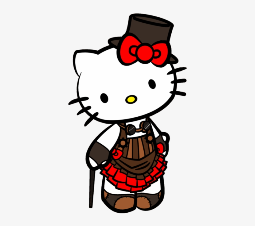 Hello Kitty Clip Art - Hello Kitty Punk Png, transparent png #4302604
