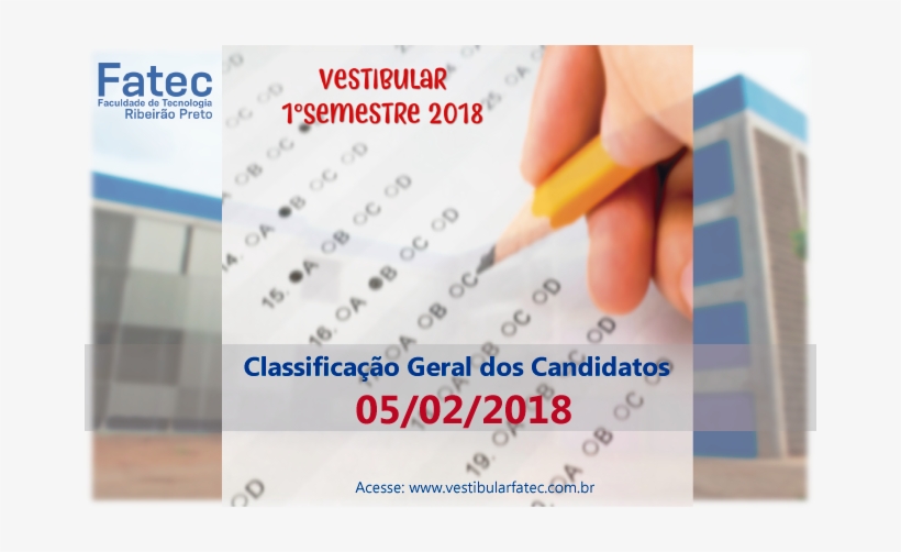 Banner Lista De Aprovados Vest - São Paulo State Technological College, transparent png #4302680