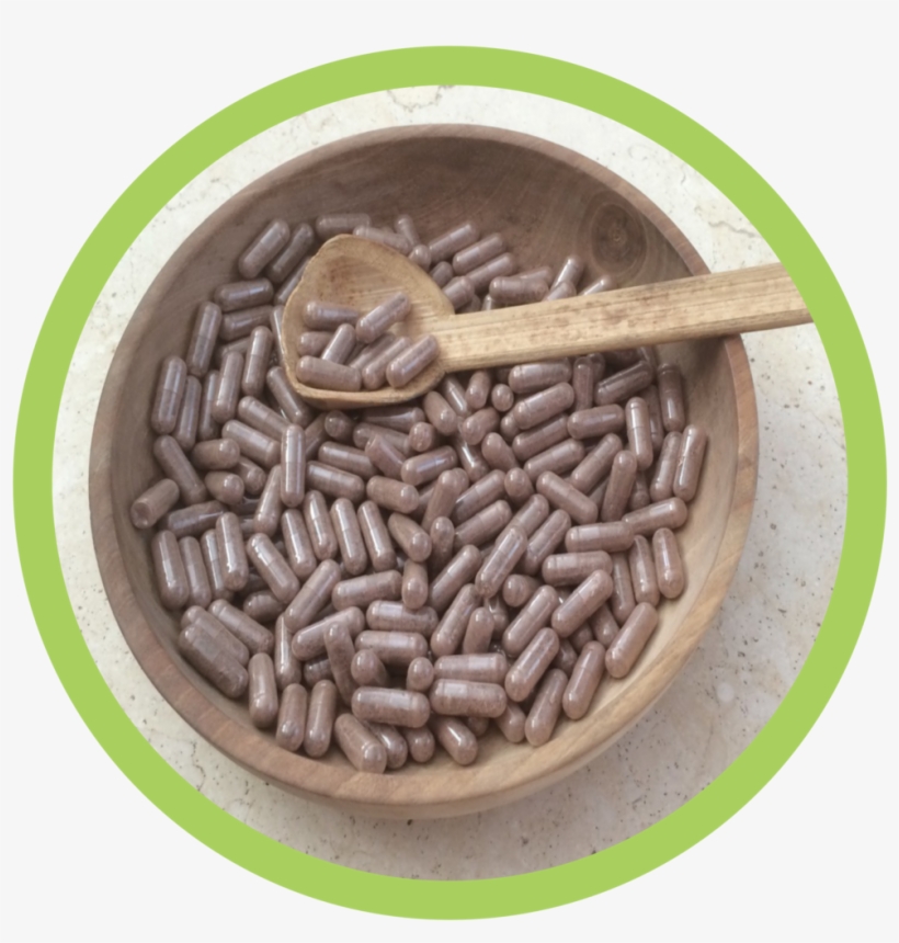 Wooden Bowl Of Pills - Portable Network Graphics, transparent png #4303095