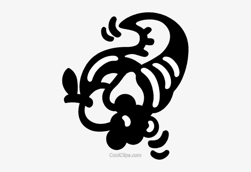 Cornucopia Royalty Free Vector Clip Art Illustration - Illustration, transparent png #4303206