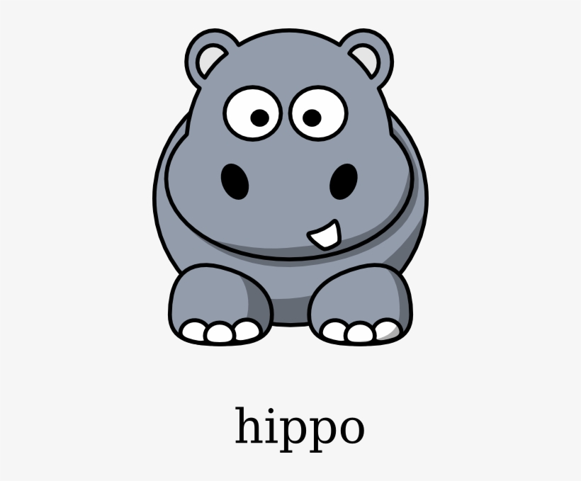 Download Cute Baby Hippo Clipart Hippo Clipart Free Transparent Png Download Pngkey