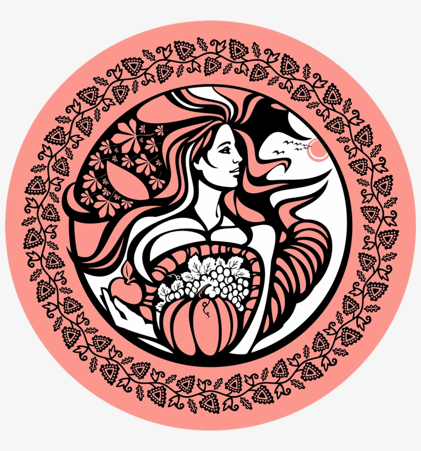 Cornucopia Of Health - Jute Round Rug, transparent png #4303369