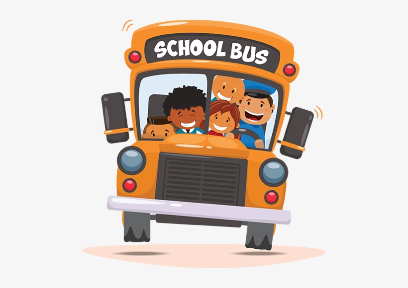 All Ocis Buses Drop Students Off For The Start Of The - School Bus Png, transparent png #4304210