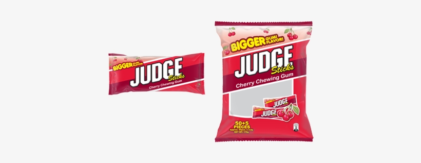 With Judge, The Well-loved Chewing Gum That Has Been - Judge Chewing Gum Sticks, transparent png #4304587