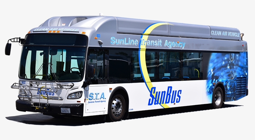 Cng Fixed Route Buses - Sun Line Bus, transparent png #4304812