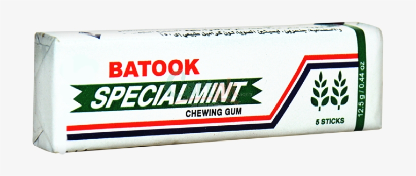 Batook Specialmint Chewing Gum - Chewing Gum, transparent png #4305199