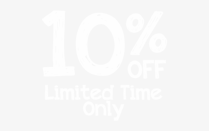 10 Percent Off - Samsung Logo White Png, transparent png #4305256