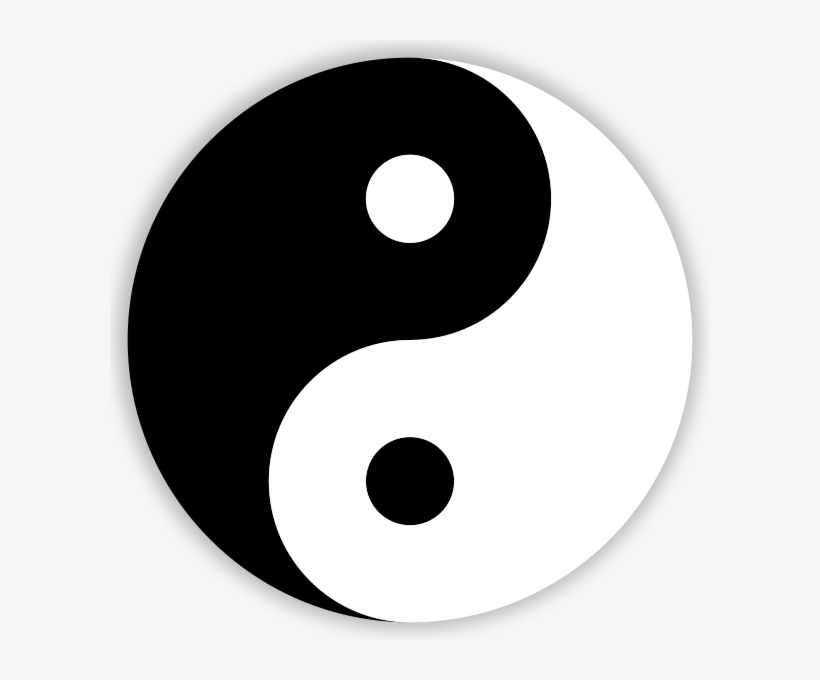 In The West Than In Japan Japanese Symbol For Family - Yin And Yang Transparent Background, transparent png #4305379