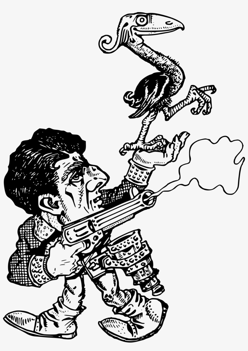 This Free Icons Png Design Of Cowboy With Chicken, transparent png #4305551