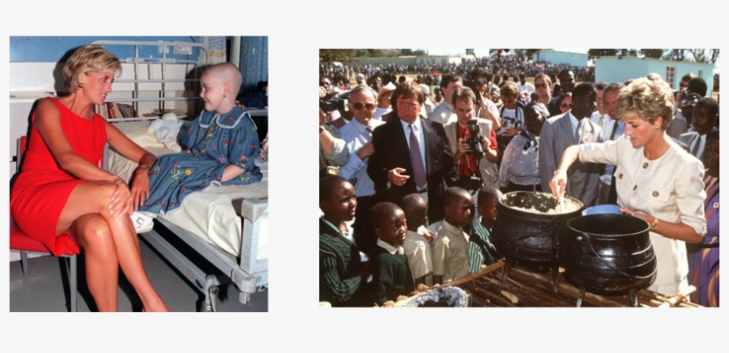 Princess Diana Was Married To Prince Charles But Their - Princess Diana In Minefield, transparent png #4305796