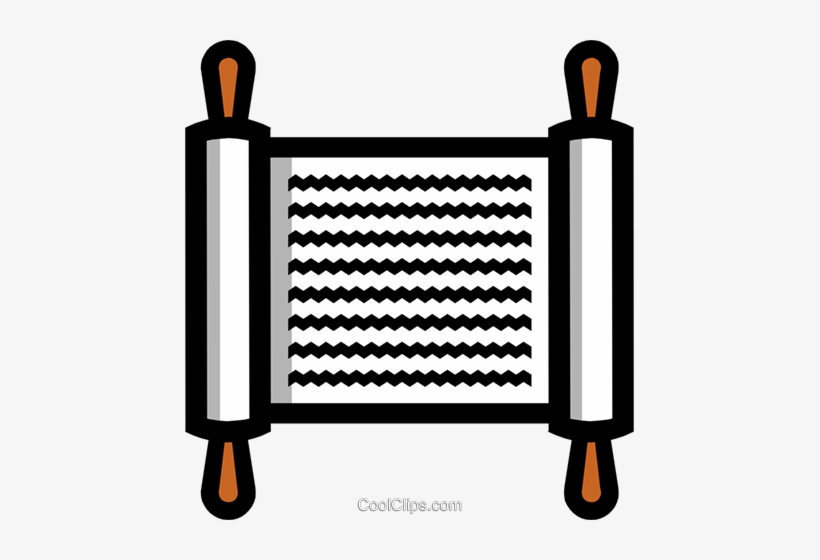 Symbol Of Sacred Scrolls Royalty Free Vector Clip Art - Schriftrolle Symbol, transparent png #4305896