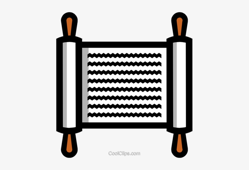 Symbol Of Sacred Scrolls Royalty Free Vector Clip Art - Schriftrolle Symbol, transparent png #4305896