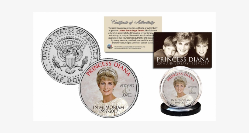 Princess Diana 1997-2017 20th Anniversary Official - Atto Digital Mini Spy Listening Voice Recorder, transparent png #4306155