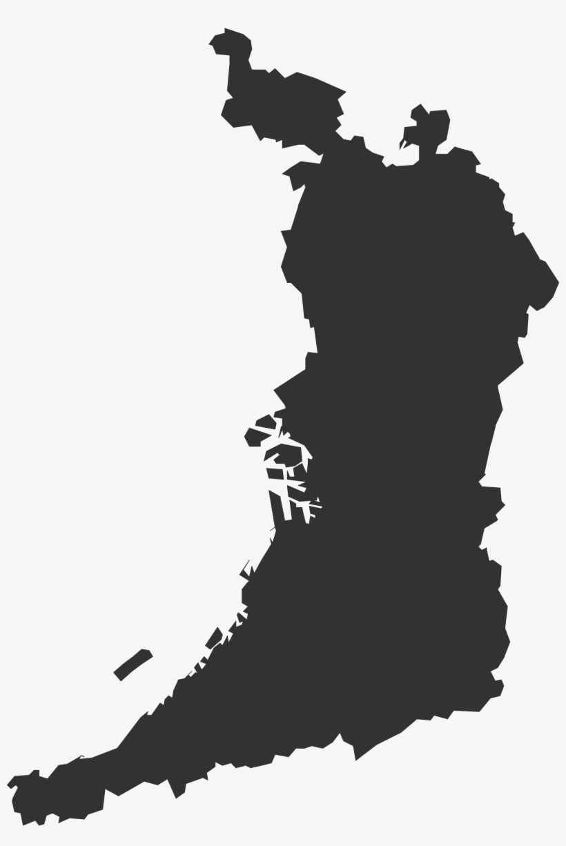 Open - Osaka Map Vector, transparent png #4306175