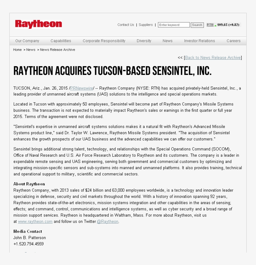 Raytheon, transparent png #4306176