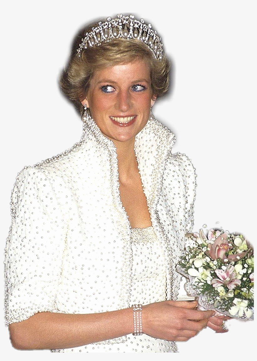 Diana Sticker - Princess Diana 1980s, transparent png #4306286