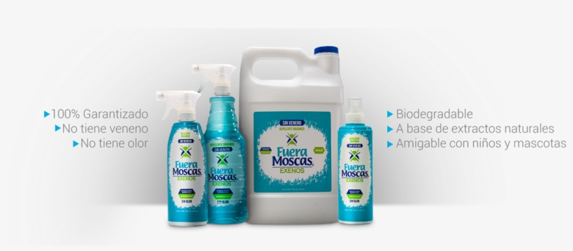 Fuera Moscas Es - Plastic Bottle, transparent png #4306293