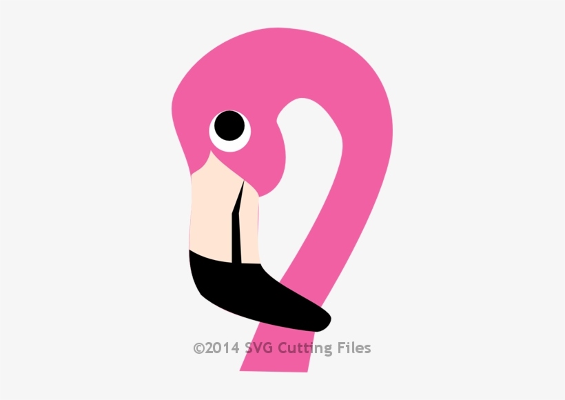Head Clipart Flamingo - Flamingo Head Clip Art, transparent png #4306524