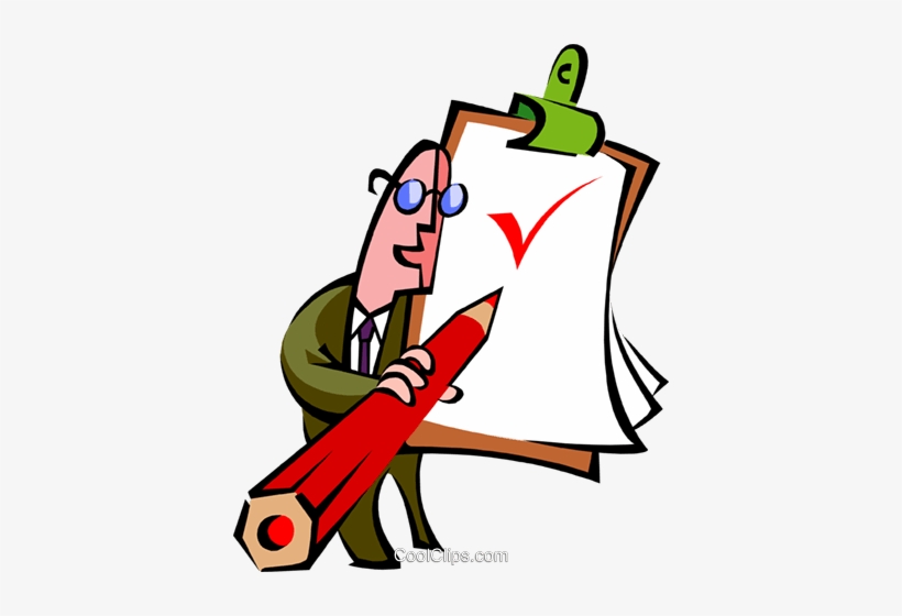 Checklist Royalty Free Vector Clip Art Illustration - 7 Commandments Of Customer Service, transparent png #4306642