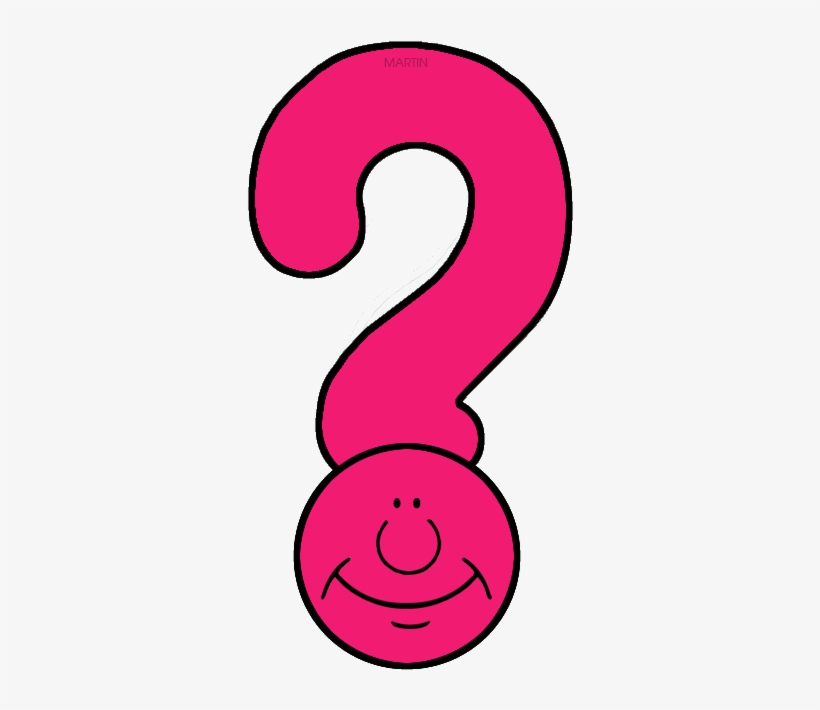 Pink Question Mark - Question Marks Clipart Phillip Martin, transparent png #4306677