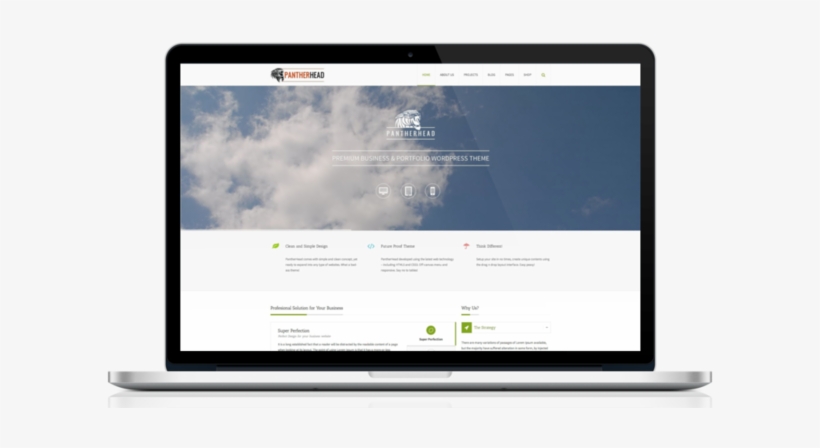 Panther Head Theme - Personal Computer, transparent png #4307071