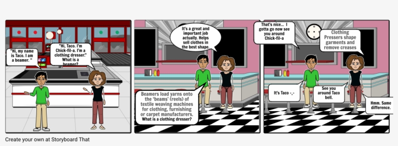 Job Roles Cartoon - Storyboard, transparent png #4307493