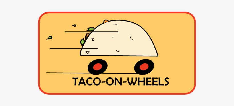 Taco On Wheels Logo - Tacos On Wheels Cartoons, transparent png #4308226