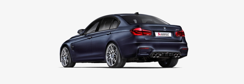 Akrapovic 14-17 Bmw M3 Rear Carbon Fiber Diffuser - Akrapovic M3 Rear Diffuser, transparent png #4308789