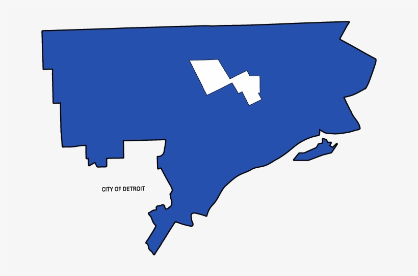 Detroit Districts, transparent png #4308790