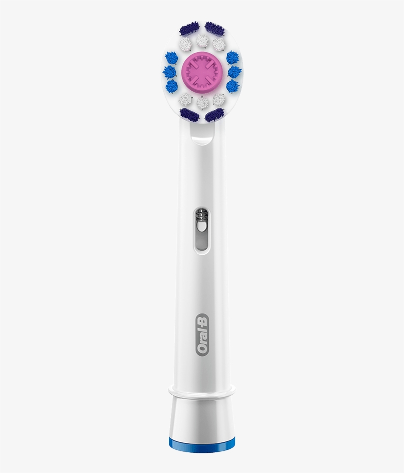 Oral-b 3d White Replacement Electric Toothbrush Heads - Oral B 3d White Refill, transparent png #4310002