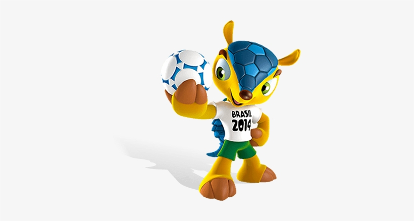 World Cup Mascot Fuleko Will Become A Familiar Sight - Fuleco Mascot, transparent png #4310007
