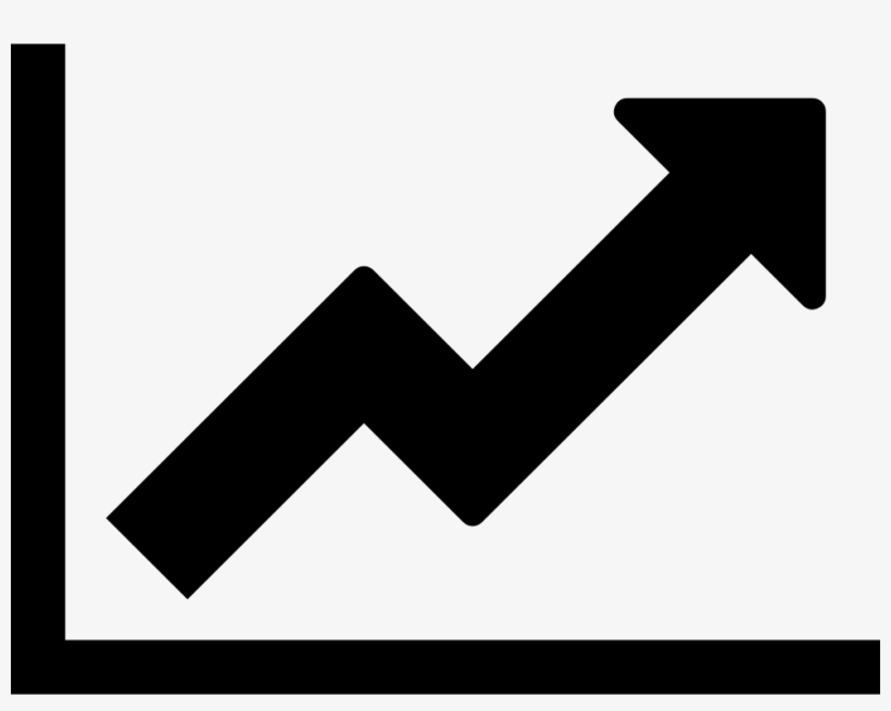 Line Chart - - Chart Line Icon Png, transparent png #4310307