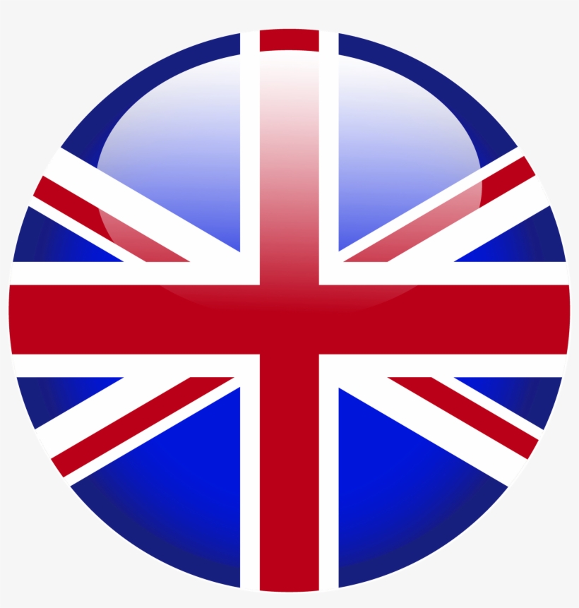 Welcome In Saint-brieuc Bay - Uk Flag Circle Png, transparent png #4311242