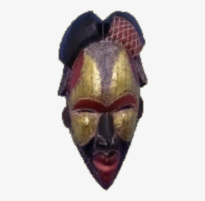 African Theme Objects 13 - Африканські Маски Та Їх Значення, transparent png #4311487