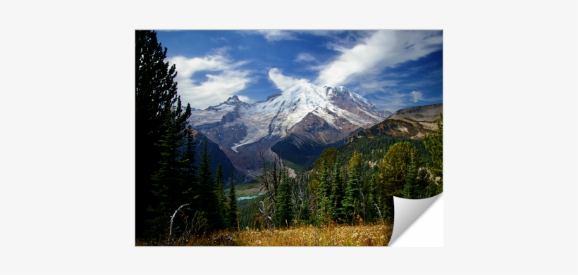 Mount Rainier, Washington - Rainier_5_3464_1 Grußkarte, transparent png #4311746