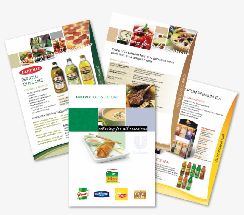 B2b / Unilever Foodsolutions - Flyer, transparent png #4311771