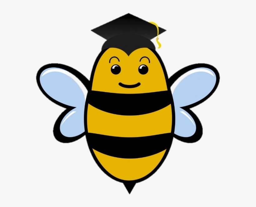 Spelling Bee - Cute Bumblebees, transparent png #4311816