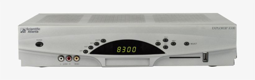 Cisco Explored 8300hd Dvr - Scientific Atlanta Explorer 8300hd, transparent png #4311917