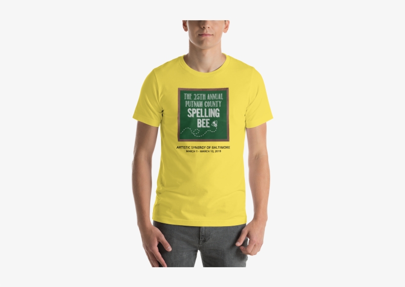 The 25th Annual Putnam County Spelling Bee- T Shirt - Camisa Do Bolsonaro Amarela, transparent png #4312349